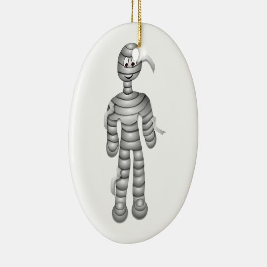 Little Mummy Keramisch Ornament (Rechts)