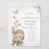 Little Mushroom Baby shower bos Kaart (Voorkant)