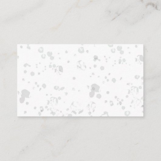 Little Mushroom Baby shower Forest Baby shower Informatiekaartje (Achterkant)