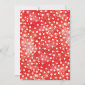 Little Mushroom Baby shower Kaart (Achterkant)