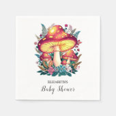  Little Mushroom Baby shower Servet (Voorkant)