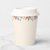 Little Mushroom eerste verjaardagsfeestje Papieren Bekers (Achterkant)