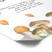 Little Mushroom - Raad het zoete puinhoop baby sho Poster (Hoek)