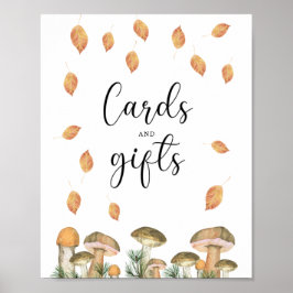 Little Mushrooms - Kaarten en geschenken baby show Poster