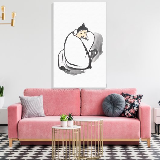 Little Nap Canvas Afdruk (Insitu (Woonkamer))