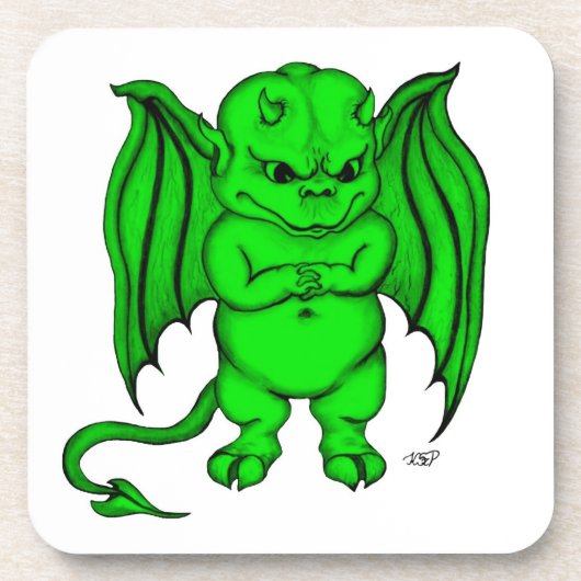 Little nasty Devil Bier Onderzetter (Voorkant)