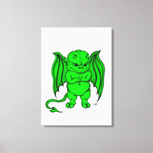 Little nasty Devil Canvas Afdruk