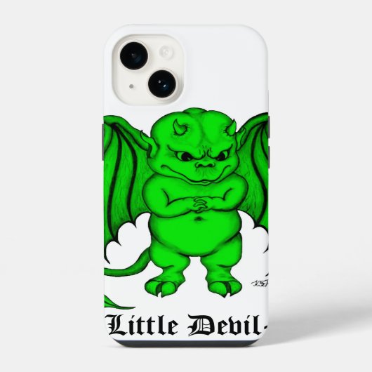 Little nasty Devil iPhone Hoesje (Achterkant)