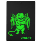 Little nasty Devil Klembord (Achterkant)