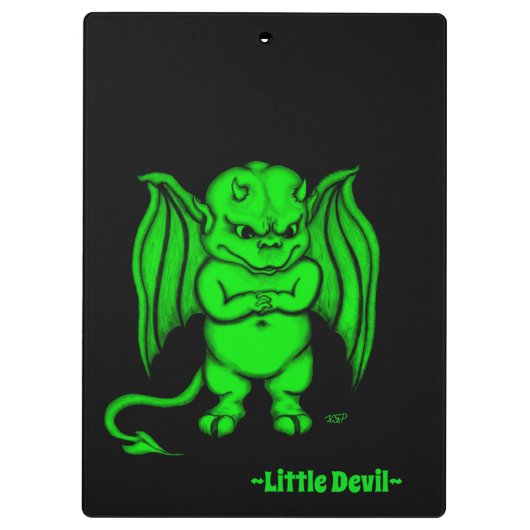 Little nasty Devil Klembord (Achterkant)