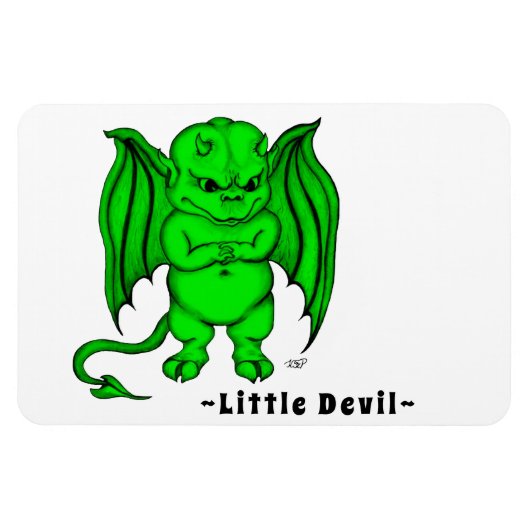 Little nasty Devil Magneet (Horizontaal)