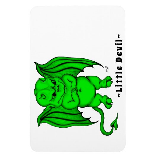 Little nasty Devil Magneet (Verticaal)