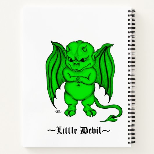 Little nasty Devil Notitieboek (Achterkant)