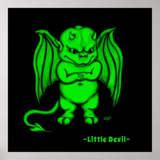Little nasty Devil Poster (Voorkant)
