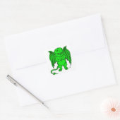 Little nasty Devil Vierkante Sticker (Envelop)