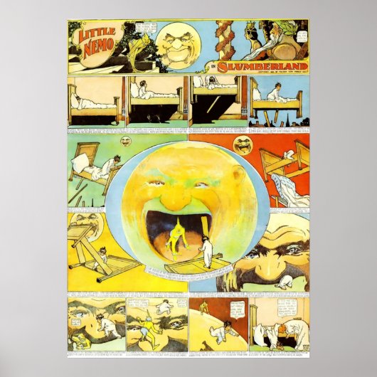 Little Nemo en the Moon Poster (Voorkant)