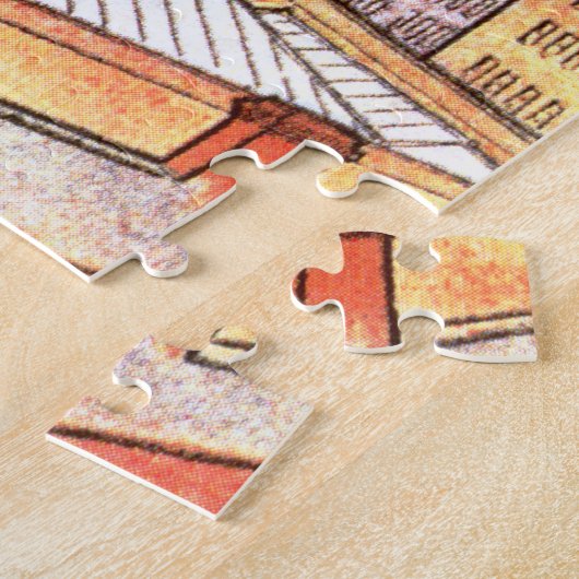 Little Nemo "Walking Bed" Jigzaag Puzzle Legpuzzel (Zijkant)