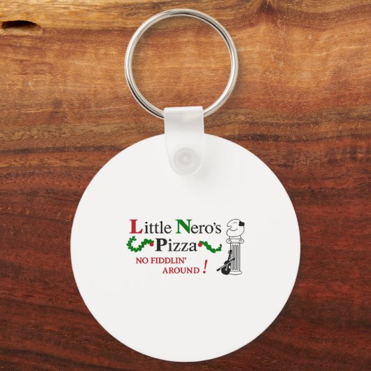 Little Nero's Zza  Sleutelhanger (Voorkant)