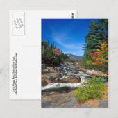 Little Niagra Herfsten Baxter State Park Briefkaart (Voorkant / Achterkant)