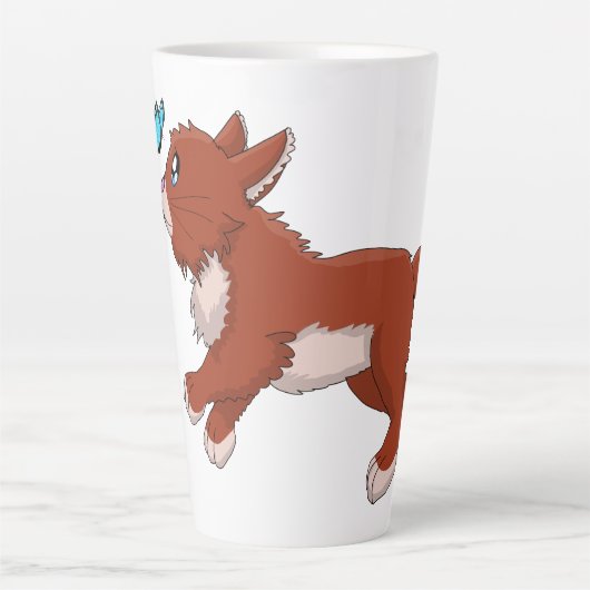 Little Nikita Cub Latte Mok (Voorkant)