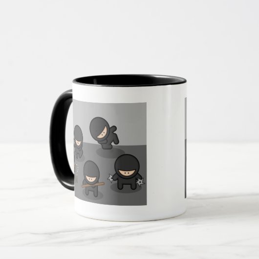 Little Ninja Coffee Mok (Voorkant links)