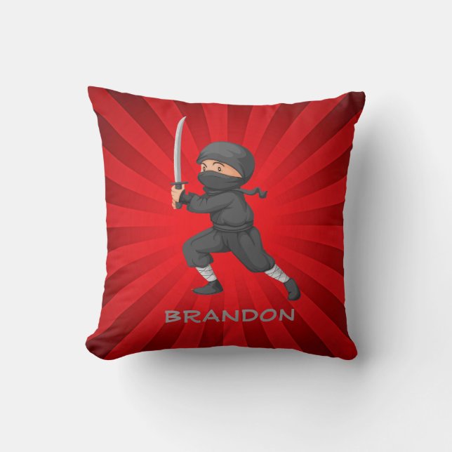 Little Ninja Design Sierkussen (Voorkant)