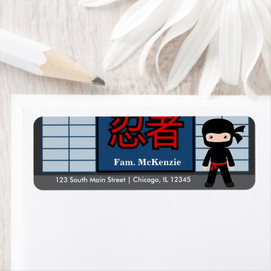 Little Ninja Etiket (Insitu)