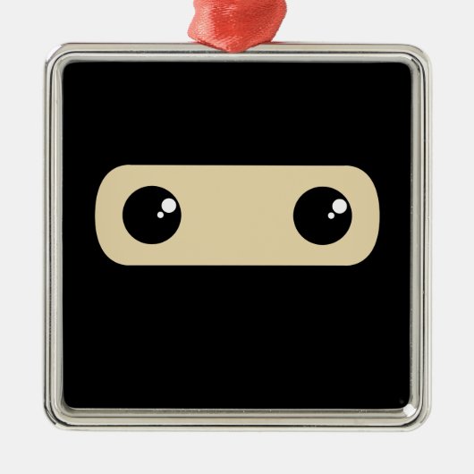 Little Ninja Metalen Ornament (Voorkant)