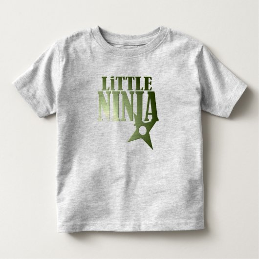 Little Ninja voor kinderen -  Kinder Shirts (Voorkant)