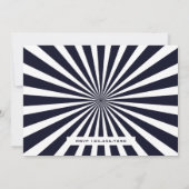 Little Ninja Warrior Kinder Photo Birthday Party Kaart (Achterkant)