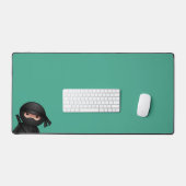 Little Ninja Warrior on Green Bureaumat (Keyboard & Muis)