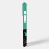 Little Ninja Warrior on Green Case-Mate iPhone Case (Achterkant / Links)