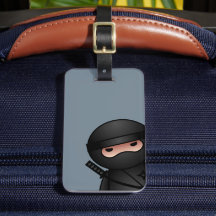 Little Ninja Warrior on Grey