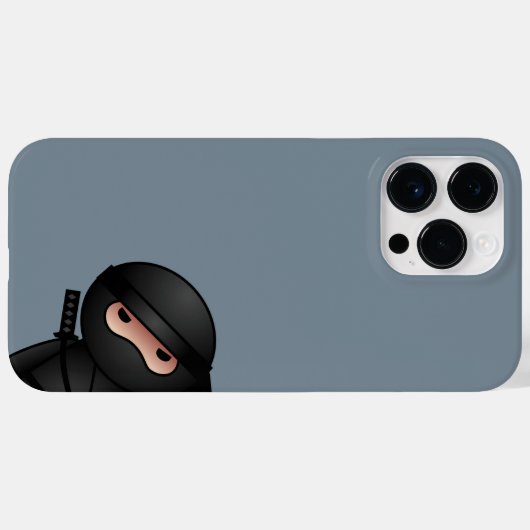 Little Ninja Warrior on Grey Case-Mate iPhone Case (Achterkant (horizontaal))