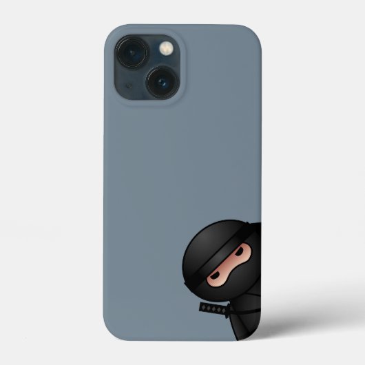 Little Ninja Warrior on Grey Case-Mate iPhone Case (Achterkant)