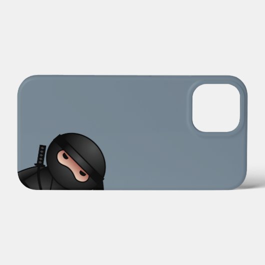 Little Ninja Warrior on Grey Case-Mate iPhone Case (Achterkant (horizontaal))