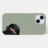 Little Ninja Warrior on Sage Green Case-Mate iPhone Case (Achterkant (horizontaal))