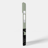 Little Ninja Warrior on Sage Green Case-Mate iPhone Case (Achterkant / Links)