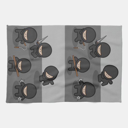 Little Ninjas Kitchen Towels Theedoek (Horizontaal)