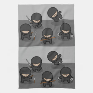 Little Ninjas Kitchen Towels Theedoek