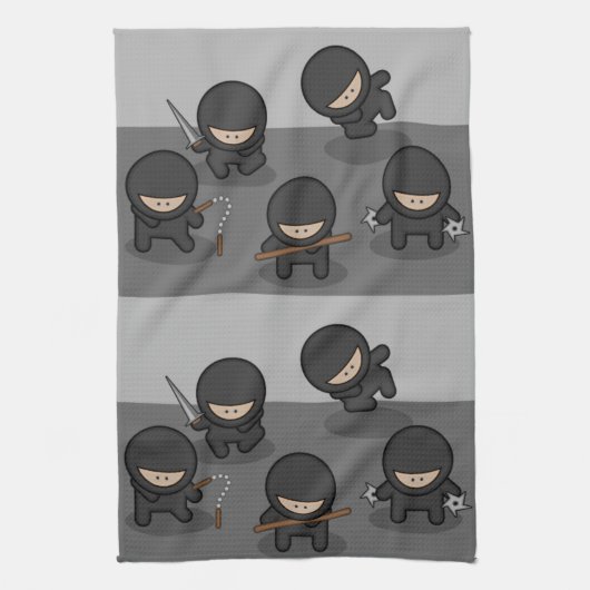Little Ninjas Kitchen Towels Theedoek (Verticaal)