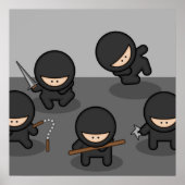 Little Ninjas Poster (Voorkant)