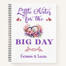 Little Notes voor het Big Day Notitieboek & Journa