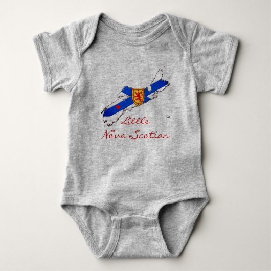 Little Nova Scotian Nova Scotia baby shirt (Voorkant)