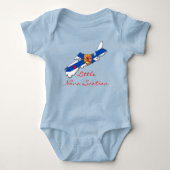 Little Nova Scotian Nova Scotia Halifax Dartmouth Romper (Voorkant)
