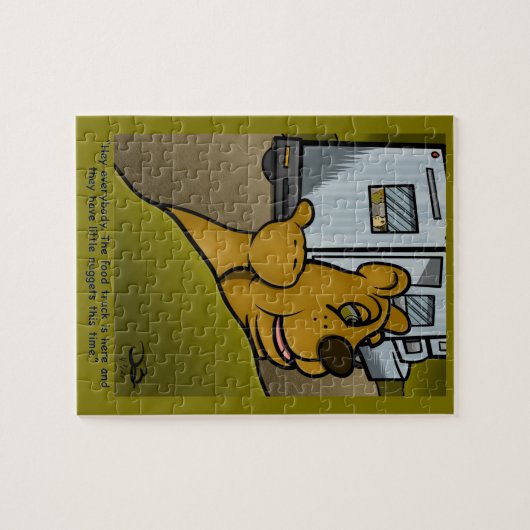 Little Nugget Jigzaag Puzzle Legpuzzel (Horizontaal)