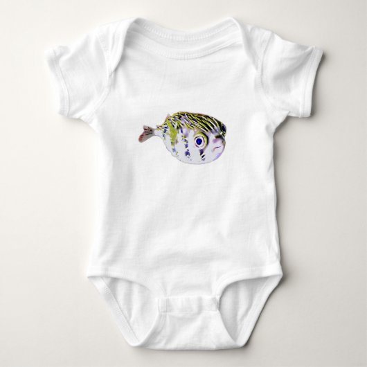 Little Ocean Critters kogelvis Romper (Voorkant)