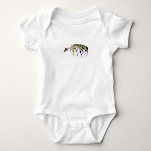 Little Ocean Critters kogelvis Romper (Voorkant)
