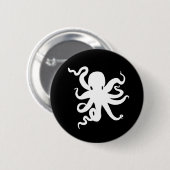 Little Octopus Squid Kraken Button (Voorkant /achterkant)