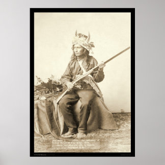 Little, Oglala Indian Pine Ridge SD 1890 Poster